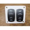 TRIMTABS SWITCH FITS BOAT LEVELER INSTA TRIM PSC21WH WHITE TRIM TAB EV2LE
