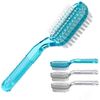 Handle Grip Fingernail Brush Two Sided Nail Brush Foot Scrub Brush Soft Stiff Bristles Hand Cleaning Brushes Nails Toes Scrubber for Men Women Kids,4 PCS