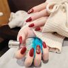 Set of 24 Medium Length Nail Tips for Wedding Party After-Party Wedding Nail Tips