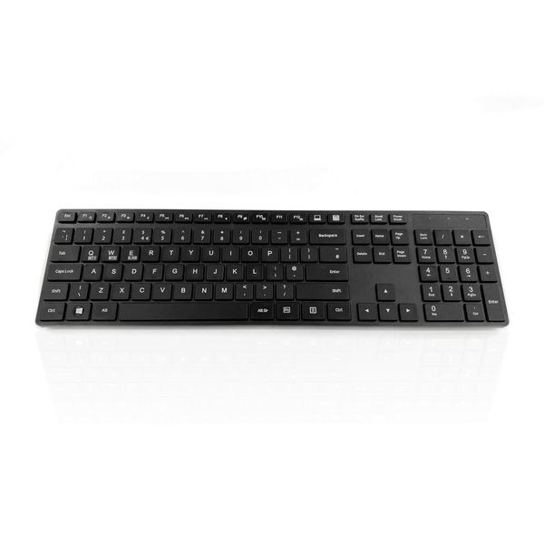 Accuratus 301 Wireless Multi-Device - Dual Bluetooth 5.2 & RF 2.4GHz Wireless Multi-device Multimedia Keyboard