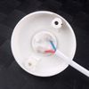 1pcs White Hanging Light Cord E27 Light Bulb Socket to 2Prong with On/Off Switch