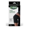 Medline CURAD Performance Elastic Pull-Over Knee Support, Black, Size Large, 1 Count