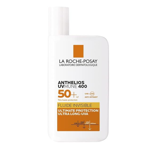 La Roche-Posay Anthelios UVmune 400 Invisible Fluid Sonnenschutzmittel LSF 50+, 50 ml