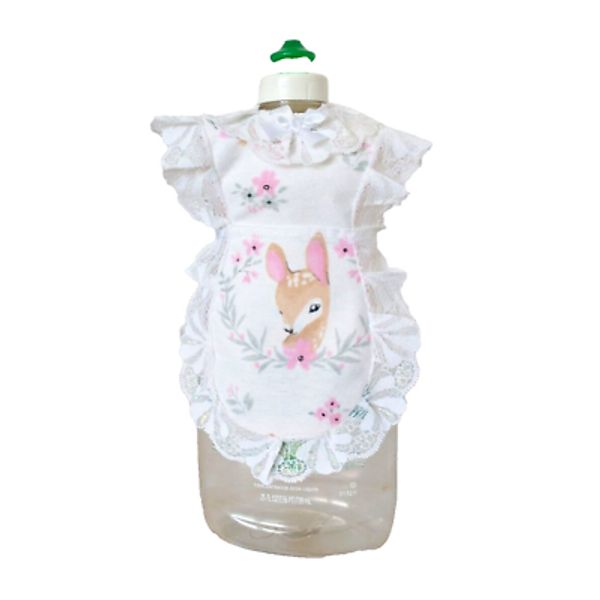 Deer Apron Cover-up for Pancake Syrup Catsup Dish Soap Bottle Neighbor Cute Gift