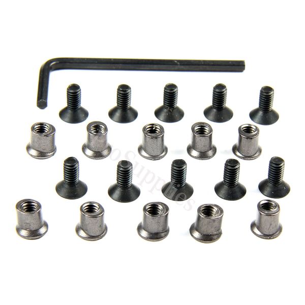 TACFUN KeyMod Rail 20 PCS KeyMod Screw & Nut - 10 Set Pack With Wrench