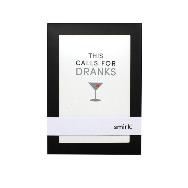 Smirk This Calls For Dranks Note Cards w/Envelopes 10 Pack