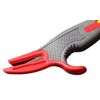 2 Pack Razor Blade Scraperl, Multi-Purpose Fish Style. Hook Blade for Cutting Cardboard & tap (Red)