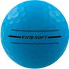 Volvik Vivid Soft Matte Finish Blue Golf Balls (One Dozen)