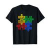 Autism Awareness Mandala Puzzle T-Shirt