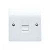 MK Logic Plus K422WHI 1-Gang Master Telephone Socket