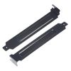 sourcing map PCI Slot Covers with Screws for PC Case Dustproof Black 10pcs