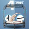 40'' Foldable Rebounder Fitness Exercise Mini Trampoline with Adjustable Handle