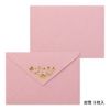Midori 86506006 Letter Set, Foil Stamped Envelopes, Small Flower Pattern