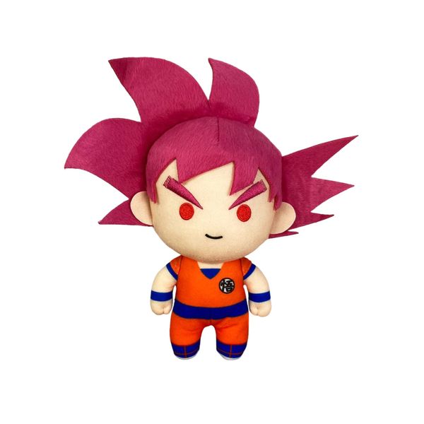 Great Eastern Entertainment Dragon Ball Super SSG Goku 01 Plush 5", Multi-Colored