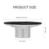 Disc Stabilizer, Professional Record Player Weight Clamp Audio Turntable Metal Disc Stabilizer Record Clamp