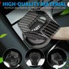 1 Pc Car Engine Start Stop Button Cover Push to Start Button Ignition Switch Protective Cover Sticker (Carbon Fiber)