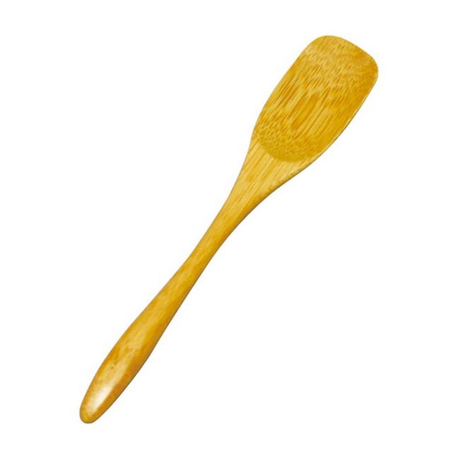 Marujyu Folk Craft Bamboo Cream Spoon Total Length 5.2 inches (13.3 cm)