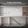 BG Electrical Screwless Flatplate Triple Light Switch