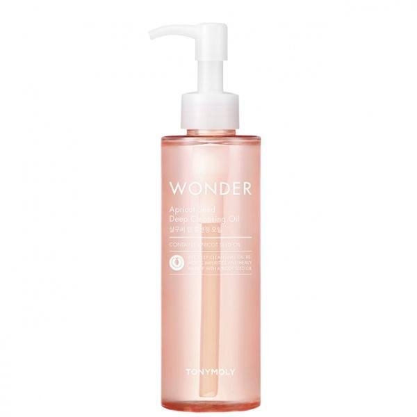 [Store Authentic] Tony Moly Wonder Apricot Seed Deep Cleansing Oil 190ml