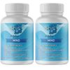 2 Bottles Alpha IQ Mind Supplement 60 Capsules x2