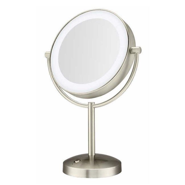 Conair Rechargeable Vanity Mirror Double-sided 360 Degree Rotation Light Makeup