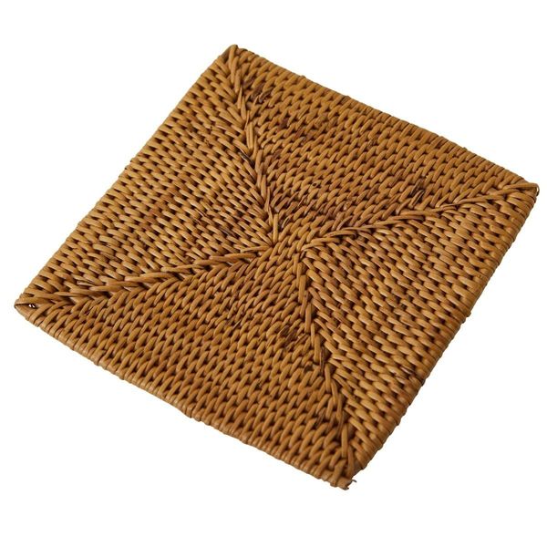 coaster natural material b2c coaster square (natural)
