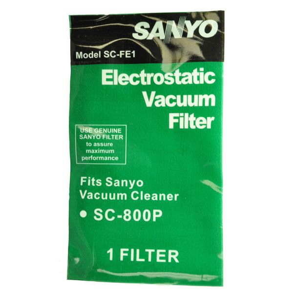 Sanyo Model SC-FE1, SC-800P Vacuum Cleaner Filter, SA-18040