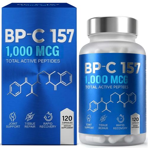 B-PC 157 Capsules - 1000mg for Muscle and Recovery, Vegan, Gluten Free, Non-GMO, 120 Capsules