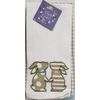 2 DIFFERENT COTTON KITCHEN TOWELS (18"x28") EASTER, 2 BUNNIES & GREENISH & WHITE