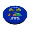 Kids Glamping Gear Tent Camping Bear Camper String Lights PopSockets Swappable PopGrip