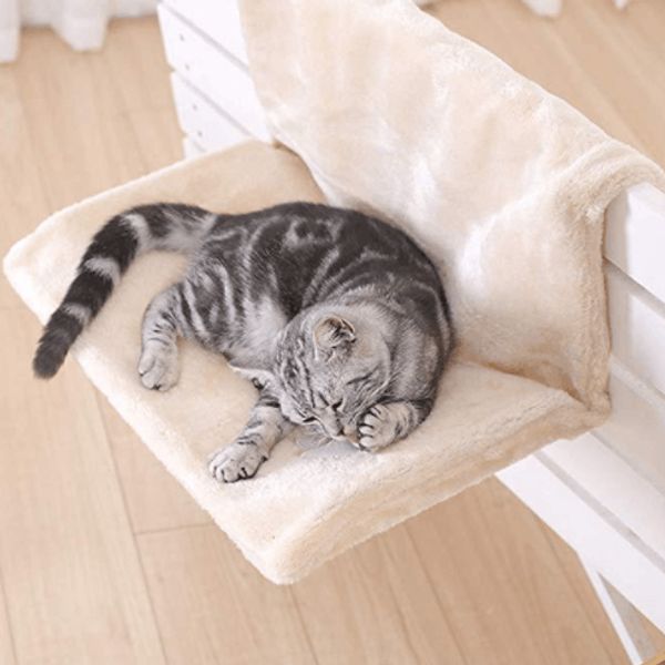 Cozycat Radiator Hammock Bed - Beige