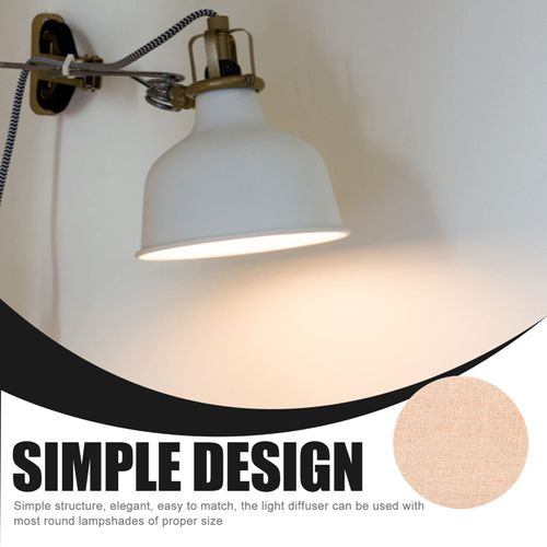 KESYOO LED Dimming Stickers, 2 PCS, Light Blocking, Filter, Light Shielding Sheet, Voyeur Prevention Seal, Lampshade, Diffuser, Super Strong Adhesion, Pendant Light, Shading Plate, Light Filter, Light