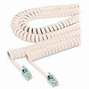 SOFTALK 42260 Coiled Phone Cord, Plug/Plug, 25 ft, Beige