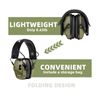 ZOHAN 035 Bluetooth 5.0 Shooting Ear Protection Earmuff, Active Noise Canceli...