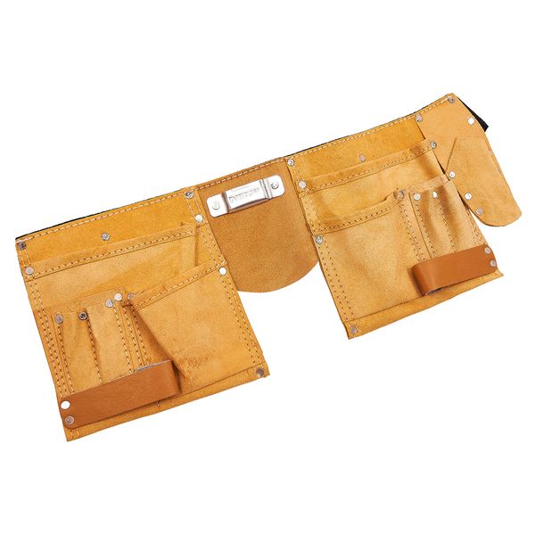 Amtech N0950 11-Pocket Budget Leather Tool Belt