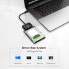 USB-C to SATA Adapter 5Gbps HDD/SSD Reader 2.5/3.5" Drives Plug & Play Power