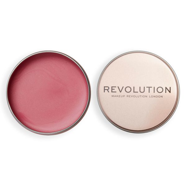 Revolution Beauty London, Balm Glow, Multi-Use Cheek & Lip Balm, Buildable, Dewy Finish, Sunkissed Nude, 32g