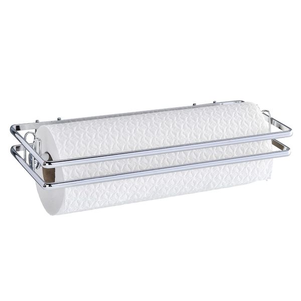 Wenko "Style" Kitchen Roll Holder, Silver, 32 x 13 x 4 cm