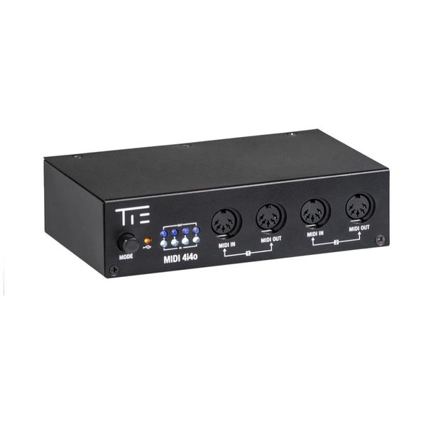 TIE 4i4o MIDI Interface mit MIDI-Merge