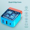 65W Charging Docks Fast Charger Adapter for Nintendo Switch/Steam Deck/Rog Ally