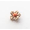 Gingham Flower Hair Clips Bundle | 4 pcs | Green, Blue, Pink & Light Brown