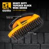 Roughneck ROU52050 Block Wire Brush with Handle