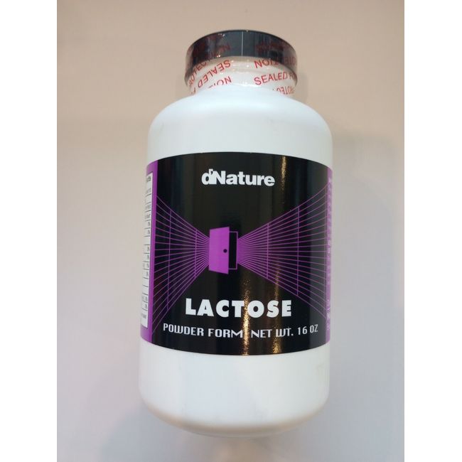 d'Nature Lactose Powder 1 lb bottle One pound