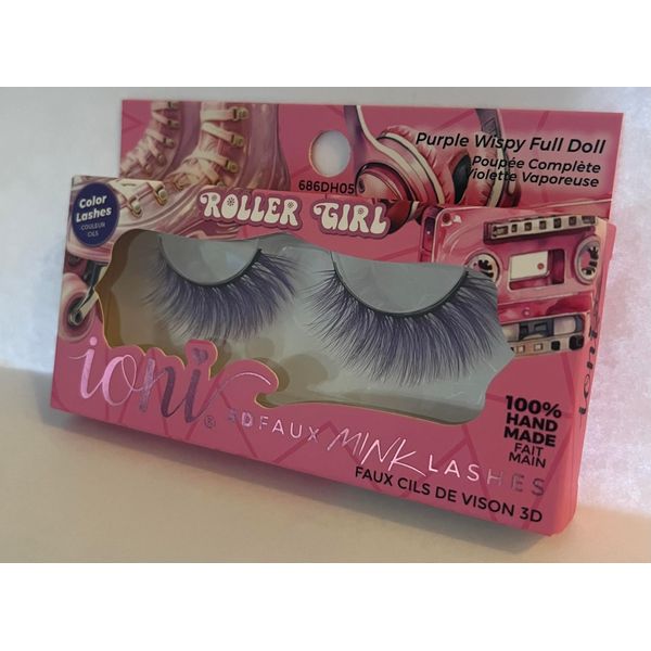 IONI 3D FAUX MINK LASHES (686DH05), Black