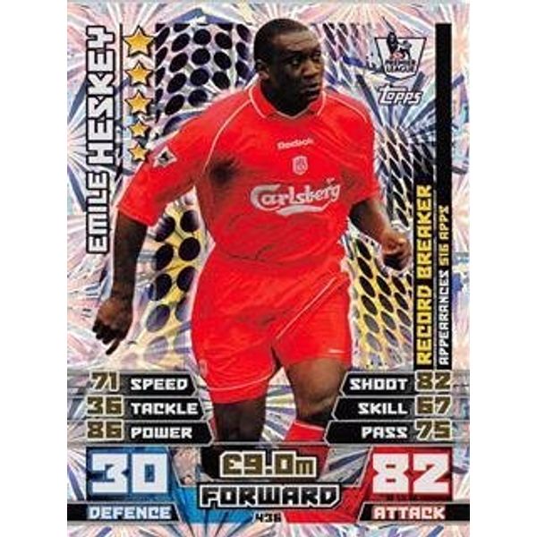 Match Attax 2014/2015 Emile Heskey Record Breaker 14/15