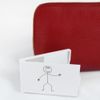 Azeeda 'Stick Man' Compact/Travel/Pocket Makeup Mirror (CM00008304)