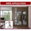 100 PCS Overlay Soft Close Face Frame 105° Compact Cabinet Hinge Handware 1/2"