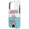 Jaws 50th Anniversary Poster Cutie Front & Back Case for iPhone 14 Pro