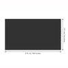LATRAT 2 Pcs Black Tablecloth Cover, Rectangular Plastic Disposable Tablecloths, Black, 137 x 274 cm