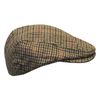 WALKER AND HAWKES - Wool Blend Braxton Flat Cap - Brown - 2XL (61cm)